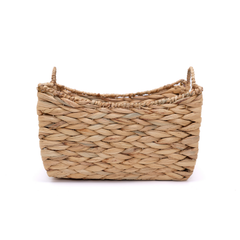 Boba - Set of 3 baskets in handwoven water hyacinth – view 2 – Handcrafted product, handmade · Kuênia